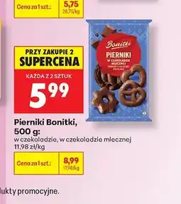 Biedronka Pierniki w czekoladzie Bonitki oferta