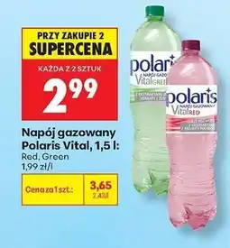 Biedronka Napój gazowany Polaris Vital Red oferta