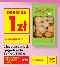 Biedronka Ciastka szarlotki Bonitki oferta