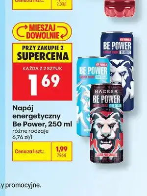 Biedronka Napój energetyczny Be Power Classic oferta