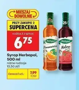 Biedronka Syrop Herbapol Pomarańcza oferta