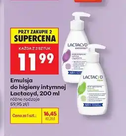 Biedronka Emulsja do higieny intymnej Lactacyd Fresh oferta