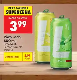 Biedronka Piwo Lech Lemon Pomelo oferta