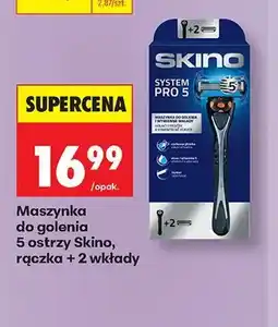 Biedronka Maszynka do golenia 5 ostrzy Skino oferta
