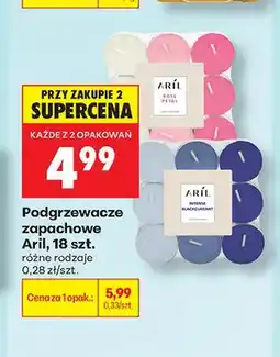 Biedronka Podgrzewacze zapachowe Aril oferta