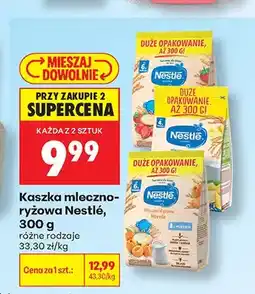 Biedronka Kaszka mleczno-ryżowa Nestlé 5 owoców oferta