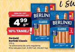 Netto Parówki Berlinki oferta