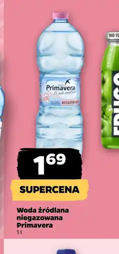 Netto Woda źródlana Primavera oferta