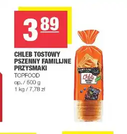 Spar Chleb tostowy pszenny Familijne Przysmaki oferta