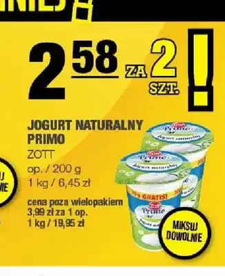 Spar Jogurt naturalny Primo Zott oferta