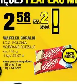 Spar Wafelek Góralki Mleczne oferta