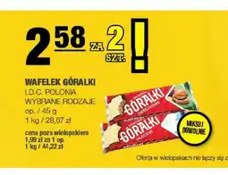 Spar Wafelek Góralki Orzechowe oferta