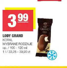 Spar Lody Grand Vanilla Koral oferta