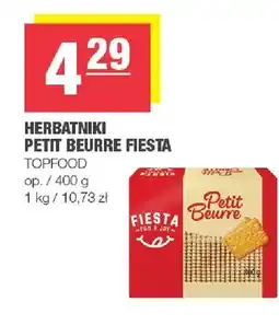 Spar Herbatniki Petit Beurre Fiesta Topfood oferta