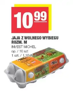 Spar Jaja z wolnego wybiegu rozm. M Invest Michel oferta