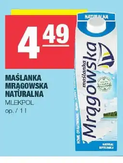 Spar Maślanka Mrągowska naturalna oferta