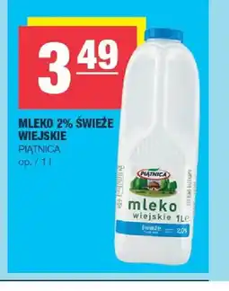 Spar Mleko 2% świeże wiejskie Piątnica oferta
