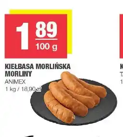Spar Kiełbasa morlińska Morliny oferta