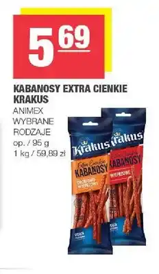 Spar Kabanosy extra cienkie Krakus oferta
