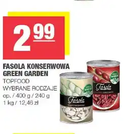 Spar Fasola biała konserwowa Green Garden oferta