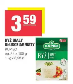 Spar Ryż biały długoziarnisty Kupiec 4-pak oferta