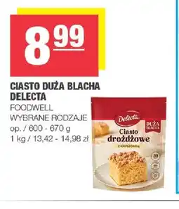 Spar Ciasto duża blacha Delecta oferta