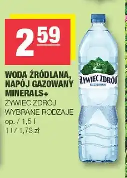 Spar Woda źródlana Żywiec Zdrój oferta