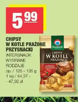 Spar Chipsy w kotle prażone Przysnacki Papryka Czerwona oferta