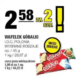 Spar Wafelek Góralki Orzechowe oferta