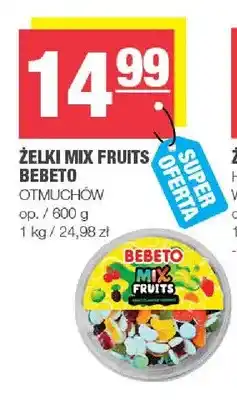 Spar Żelki Mix Fruits Bebeto oferta