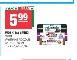 Spar Worki na śmieci Spar oferta