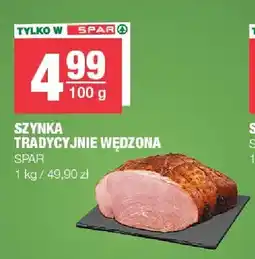 Spar Szynka tradycyjnie wędzona SPAR oferta