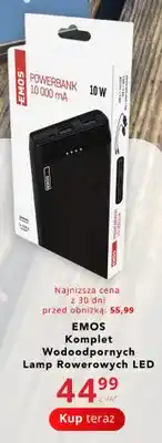 Poczta Polska Komplet wodoodpornych lamp rowerowych LED EMOS oferta