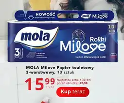 Poczta Polska Papier toaletowy Mola Milove 3-warstwowy oferta