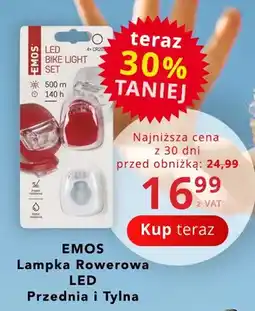 Poczta Polska Lampka rowerowa LED EMOS przednia i tylna oferta