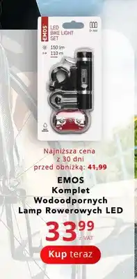 Poczta Polska Lampki rowerowe LED EMOS komplet wodoodpornych oferta