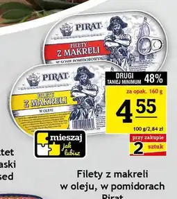 Gram Market Filety z makreli w sosie pomidorowym Pirat oferta