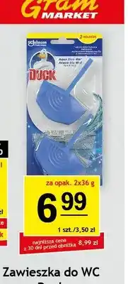 Gram Market Zawieszka do WC Duck Aqua Blue 2-pak oferta