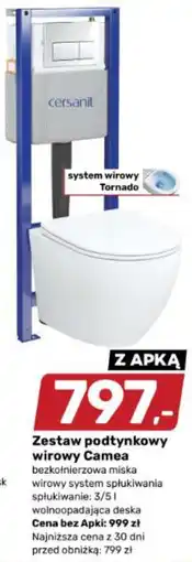 Bricomarche Zestaw podtynkowy wirowy Camea oferta