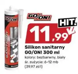 Bricomarche Silikon sanitarney GO/ON! oferta