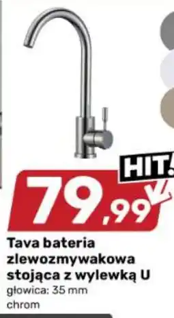 Bricomarche Tava bateria zlewozmywakowa stojąca z wylewką U oferta