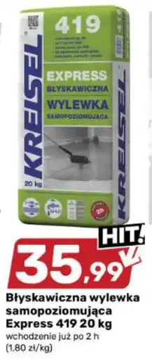 Bricomarche Błyskawiczna wylewka samopoziomująca Express 419 oferta
