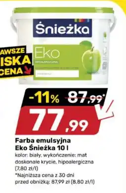 Bricomarche Farba emulsyjna Eko Śnieżka oferta