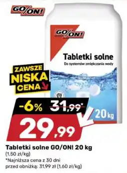 Bricomarche Tabletki solne GO/ON! oferta