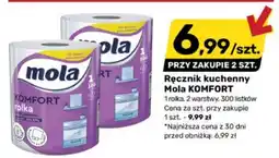 Bricomarche Ręcznik kuchenny Mola KOMFORT oferta