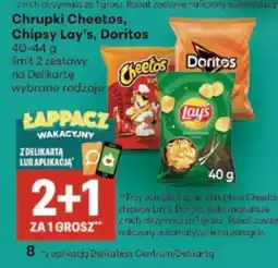 Delikatesy Centrum Chrupki Cheetos, Chipsy Lay's, Doritos oferta