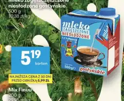 Delikatesy Centrum Mleko Zagęszczone Niesłodzone Gostyńskie oferta