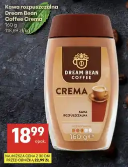 Delikatesy Centrum Kawa rozpuszczalna Dream Bean Coffee Crema oferta