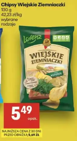 Delikatesy Centrum Chipsy Wiejskie Ziemniaczki Lorenz oferta