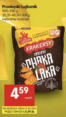 Delikatesy Centrum Krakersy mini Chaka Laka oferta